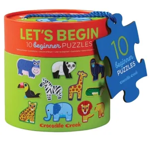 Let'S Begin Puzzle 2 Pc - Jungle Playroom adventures begin here