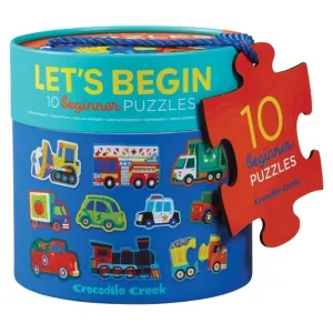 Active learners Let'S Begin Puzzle 2 Pc - Vehicles