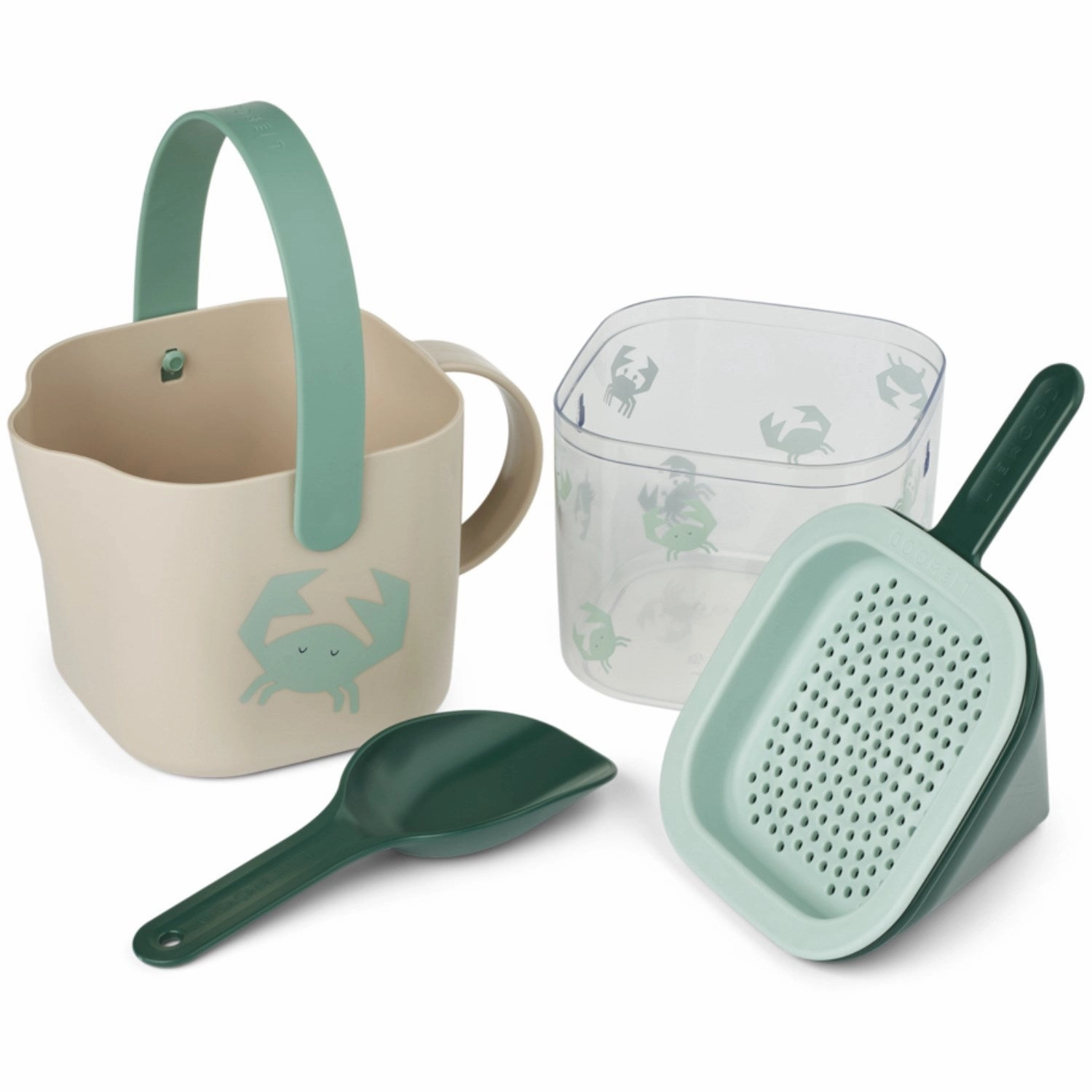 Liewood Crab / Sandy Roald Sand Set Engaging young minds Skill-building tools