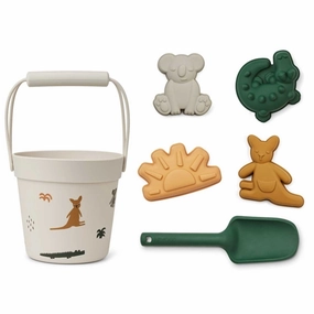 Liewood Dante Beach Set Aussie/Sea Shell Mix Play & learn Inspiring creativity