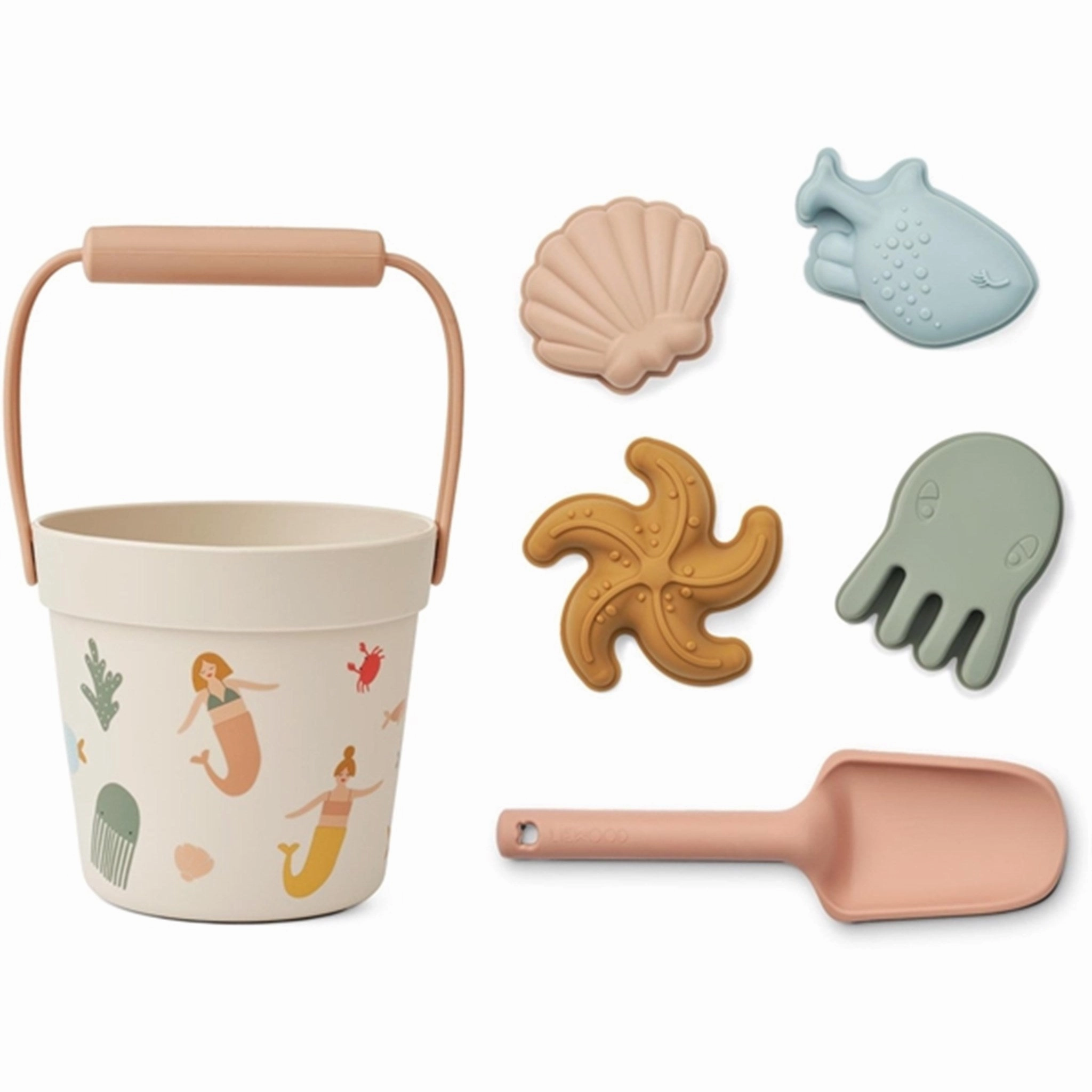 Smart activities for young learners Child development Liewood Dante Beach Set Mermaids Sandy