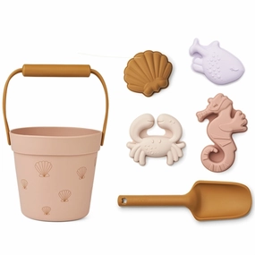 Liewood Dante Beach Set Seashell Pale Tuscany Learn at home