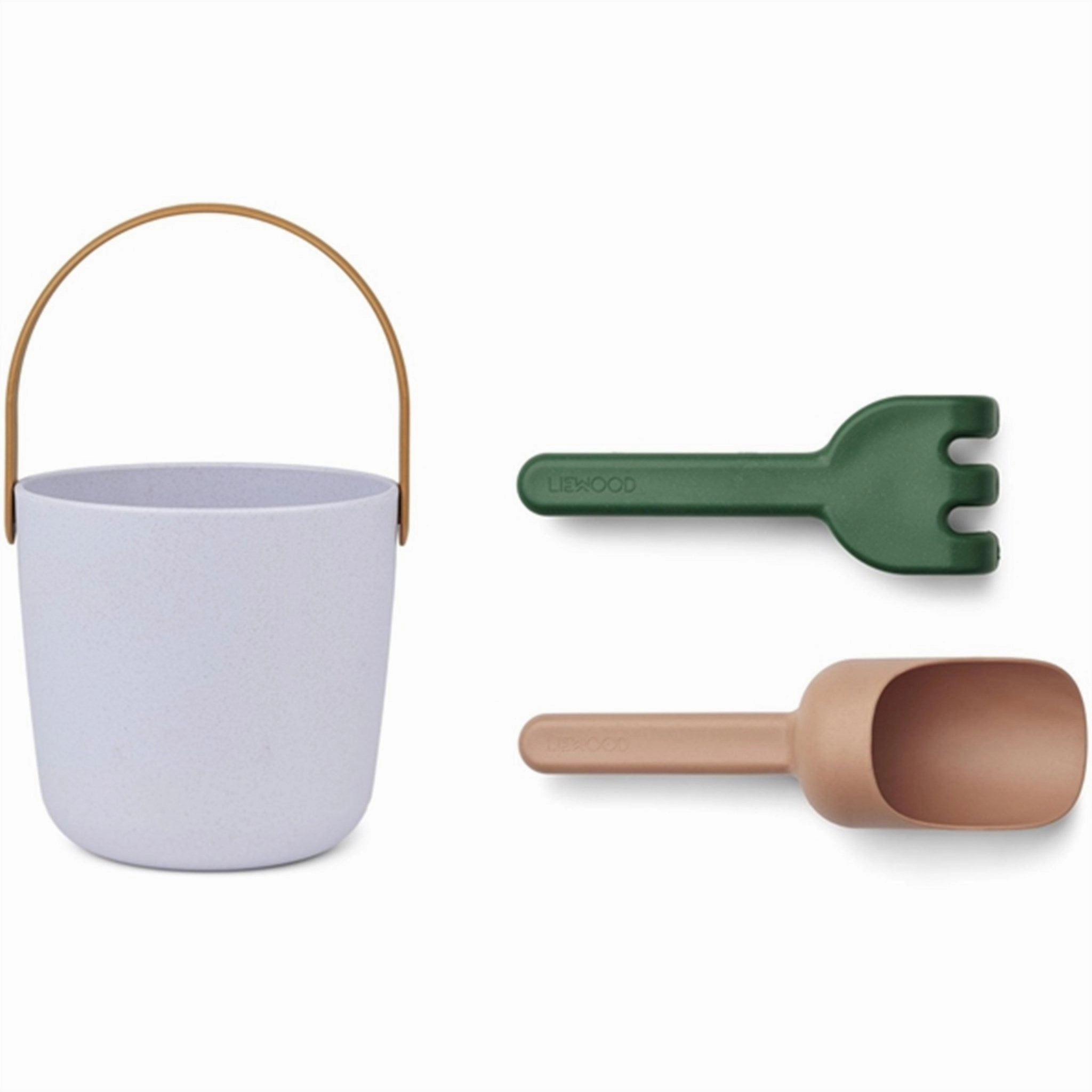 Liewood Donny Beach Set Garden Green Multi Mix Little creators