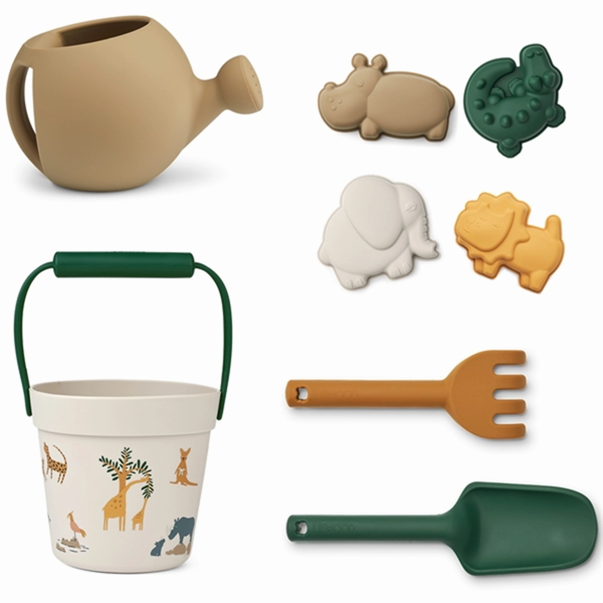 Liewood Florence Garden And Beach Set All Together/Sandy Exploration gear