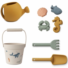 Liewood Florence Garden And Beach Set Sea Creature/Sandy Fun for curious minds Educational fun