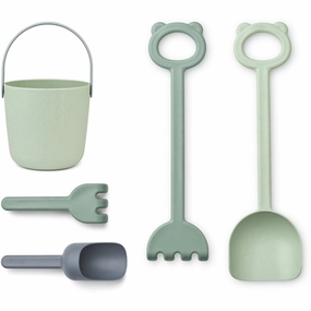 Kid-centered learning Smart little ones Liewood Harper Beach Set Dusty Mint Multi Mix