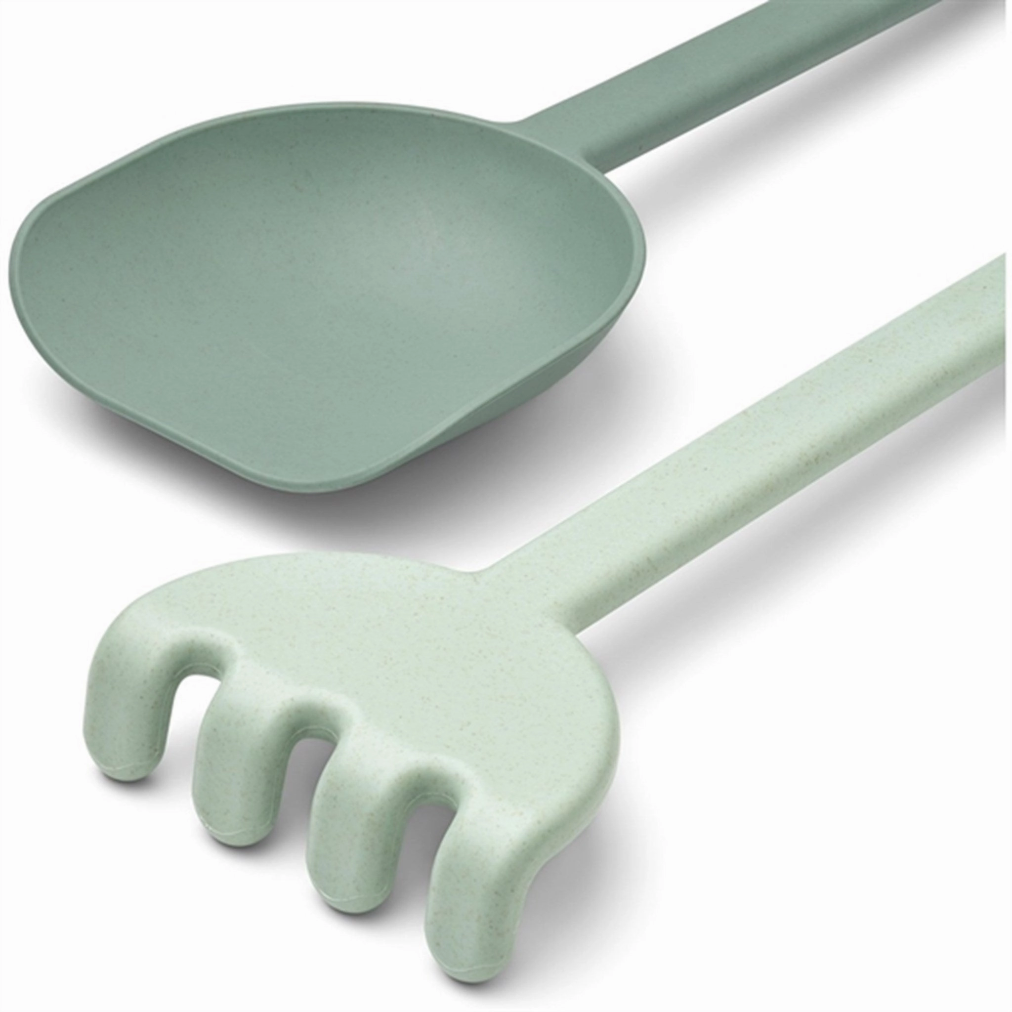 Liewood Hilda Shovel & Rake Dusty Mint/Peppermint Parent-approved learning