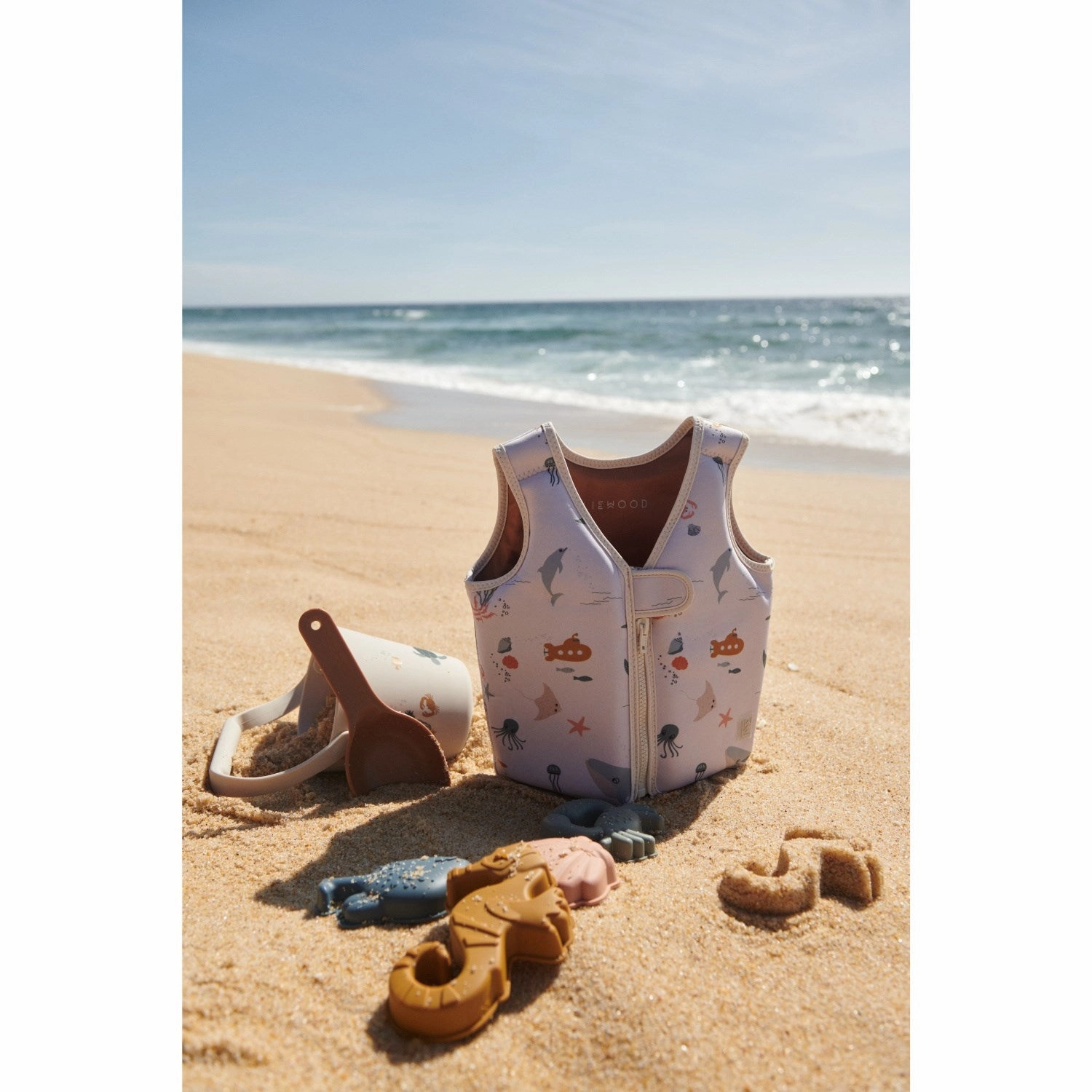 Liewood Sea Creature / Sandy Gilma Sea Creature Beach Set Moments of imagination