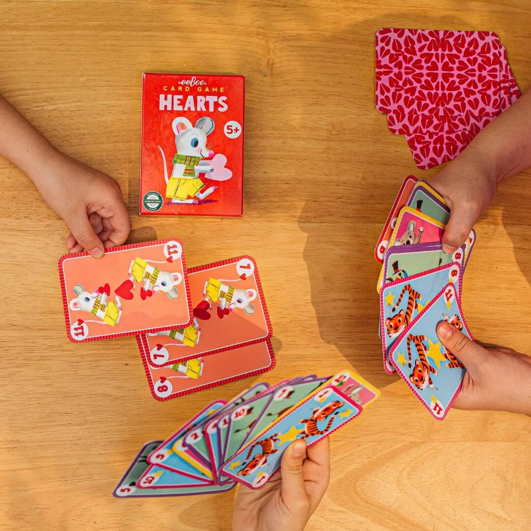 Hearts Playing Cards Young learners