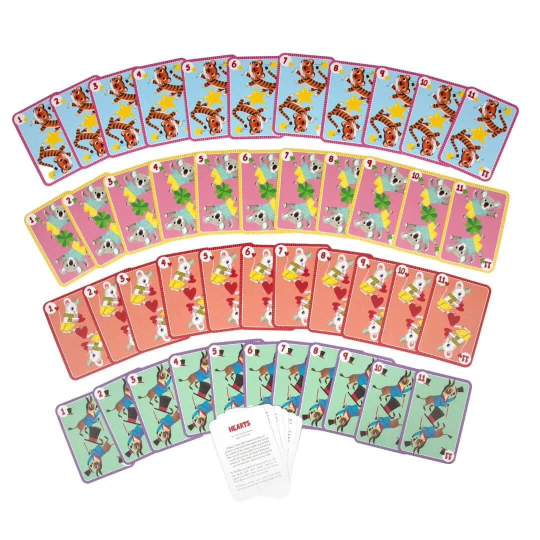 Play & learn Hearts Playing Cards