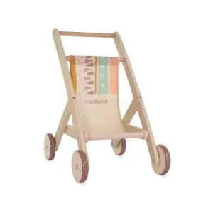 Nurturing minds Wooden Doll Stroller