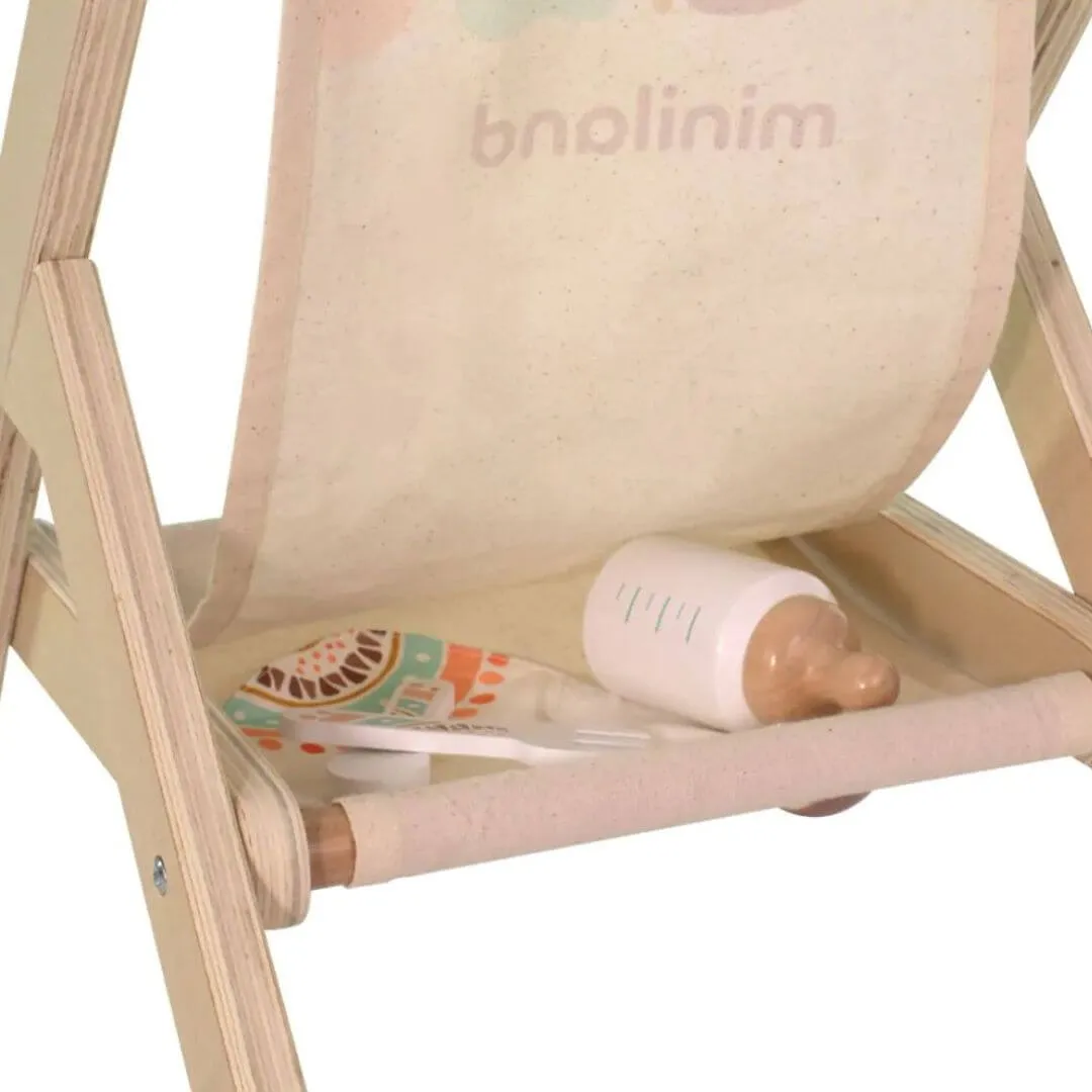 Wooden Doll Stroller Hands-on discovery