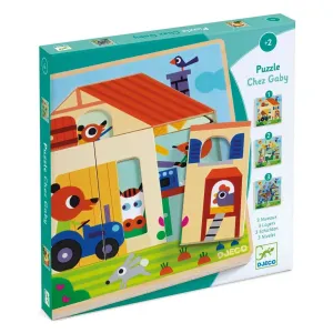 Chez Gaby - 3 Layer Puzzle Playroom adventures begin here
