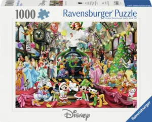 Sensory fun for little hands Creative time for curious minds 1000 Pc Puzzle - Disney All Aboard For Christmas