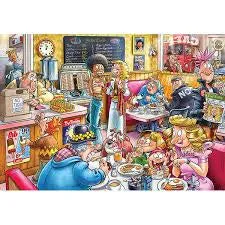 1000 Pcs Wasgij 27 Cafe To Latte! Learning through play Little learners