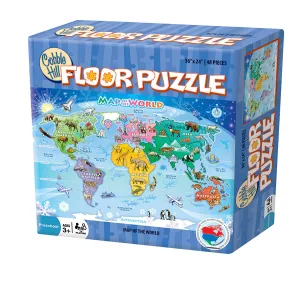 Kids essentials Young explorers Cobble Hill - Map Of The World (Floor 48Pc)