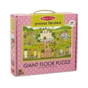 Quiet play for growing minds Floor Puzzle: Princess Fairyland 60 Pcs