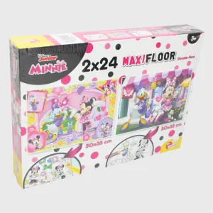 Minnie Mouse Puzzle 2 X 24 Pieces 2 In 1 Learning tools Little hands