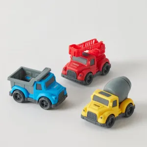 Little adventures Enrichment activities Stack & Play Cartoon Cars- Utility Truck  Assorted