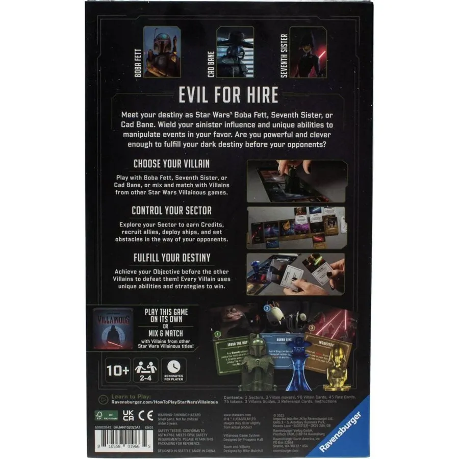 Kids discovery tools Star Wars Villainous: Scum & Villainy