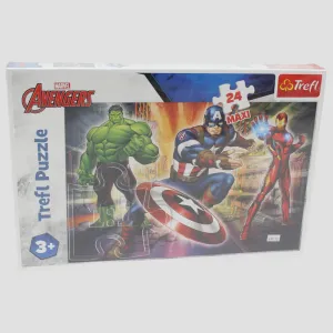 Trefl Avengers Maxi Puzzle - 24 Pieces Exploration gear