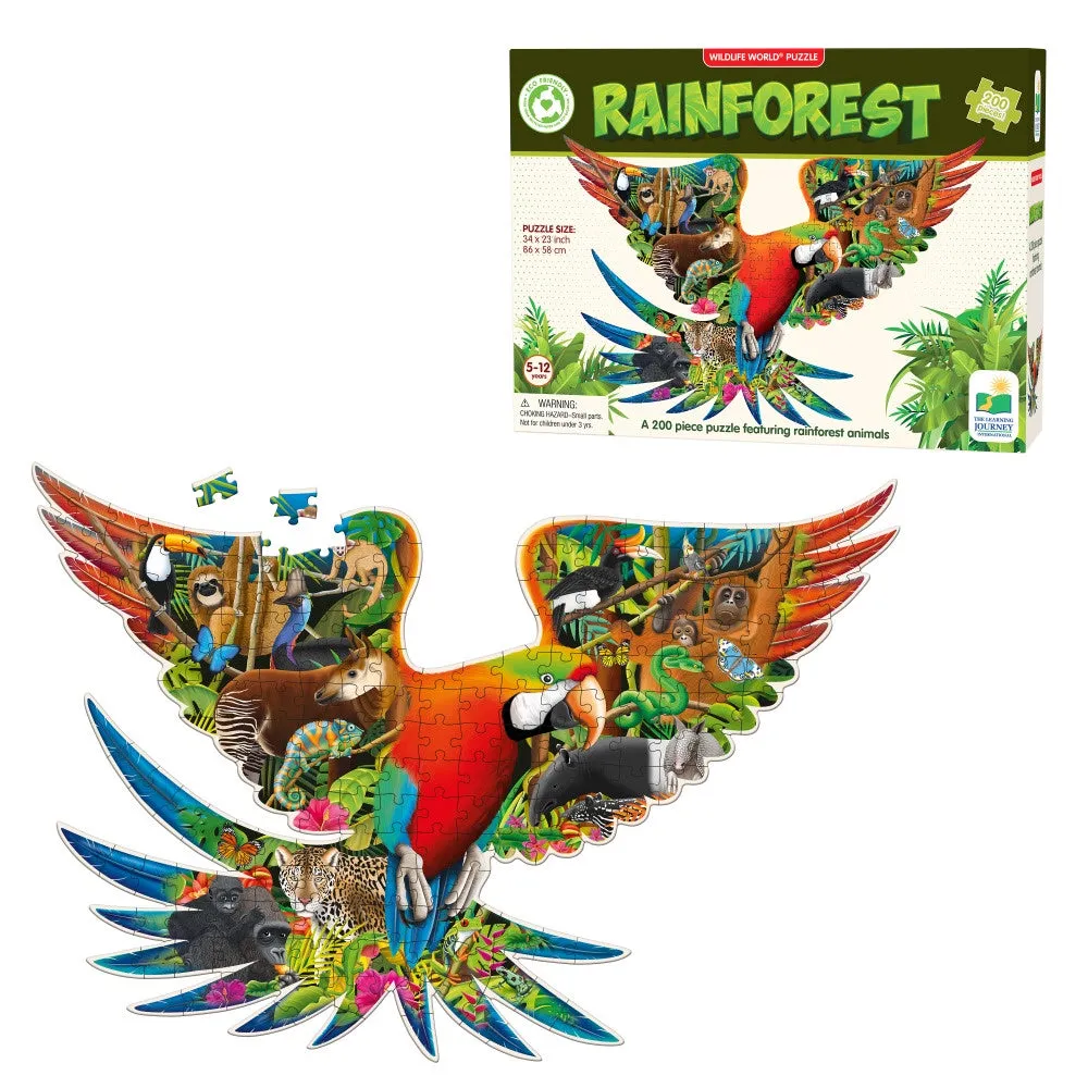 Growing minds Wildlife World - Rainforest Puzzle