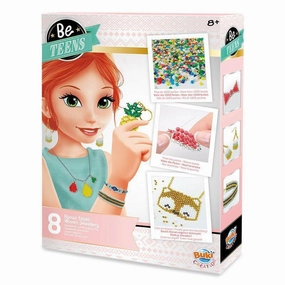 Moments of imagination Hands-on discovery Buki France - Be Teens Jewellery Weaved Jewellery Kit