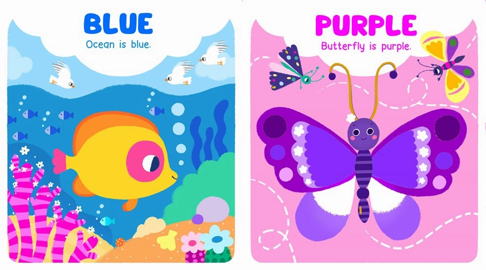 Nurturing minds Colors Board Book
