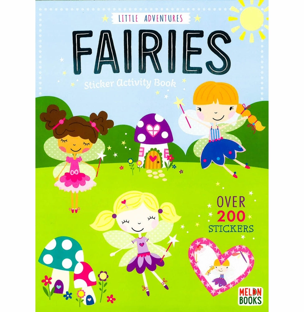 Little Adventures Fairies Sticker Activity Book Little learners