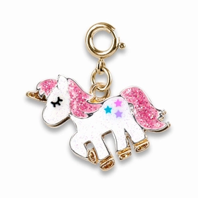 Gold Glitter Unicorn Charm Sensory fun for little hands