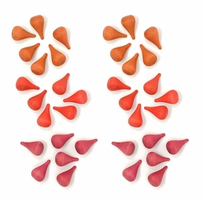Wooden Mandala Set, Fire Cones Creative kids Early learning