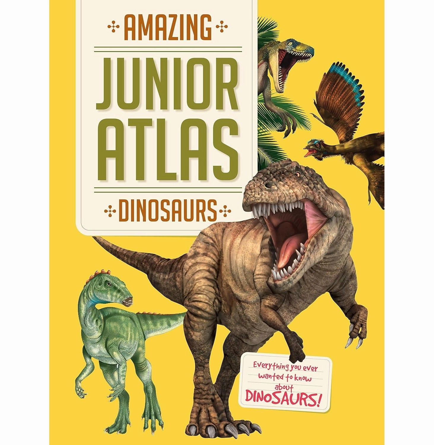Amazing Junior Atlas Dinosaurs Young learners