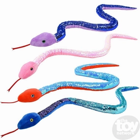 Child development Preschool minds Big Sequin Snakes Pastel Assortment