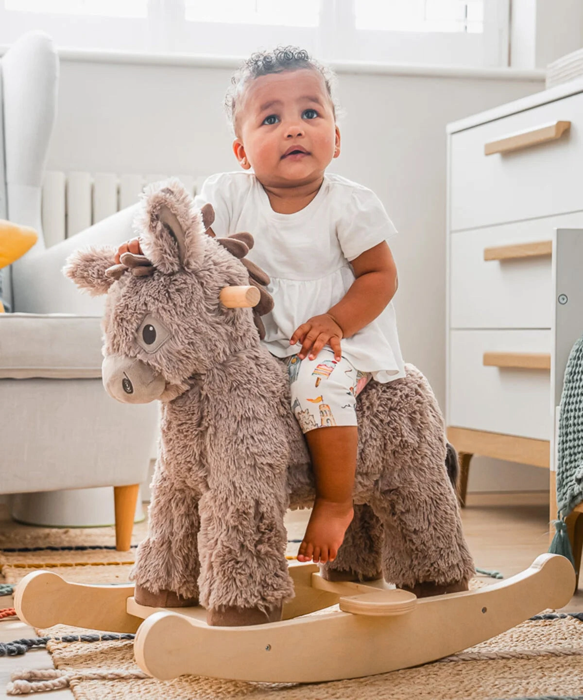 Kids essentials Little Bird Told Me Rocking Donkey Norbert