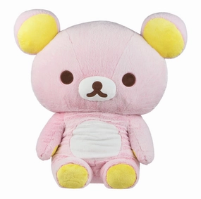 Kids essentials Child development Rilakkuma San-X Pink Sherbet Series Jumbo Plush