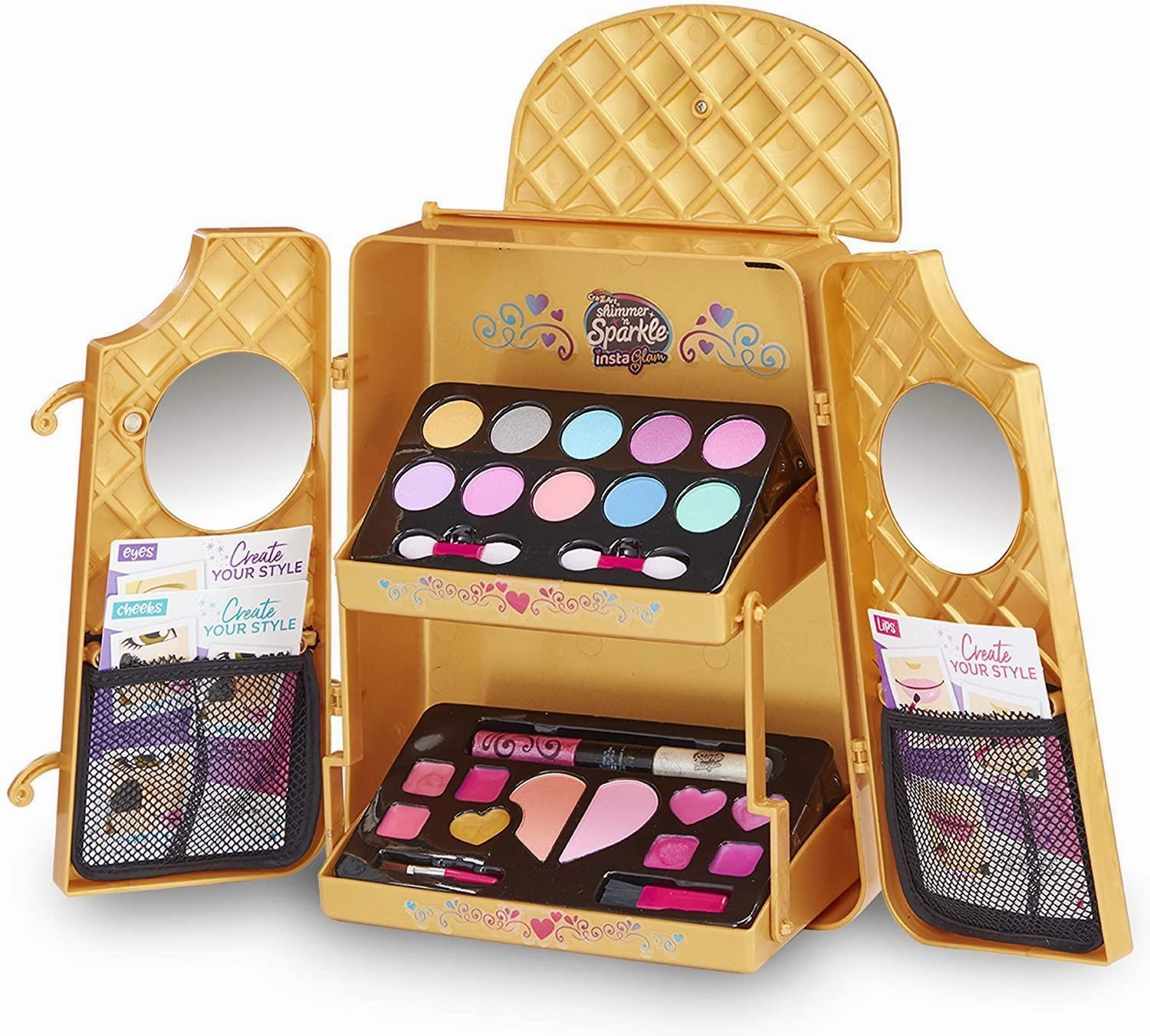 Shimmer 'N Sparkle Instaglam All-In-One Beauty Makeup Backpack Parent-approved learning