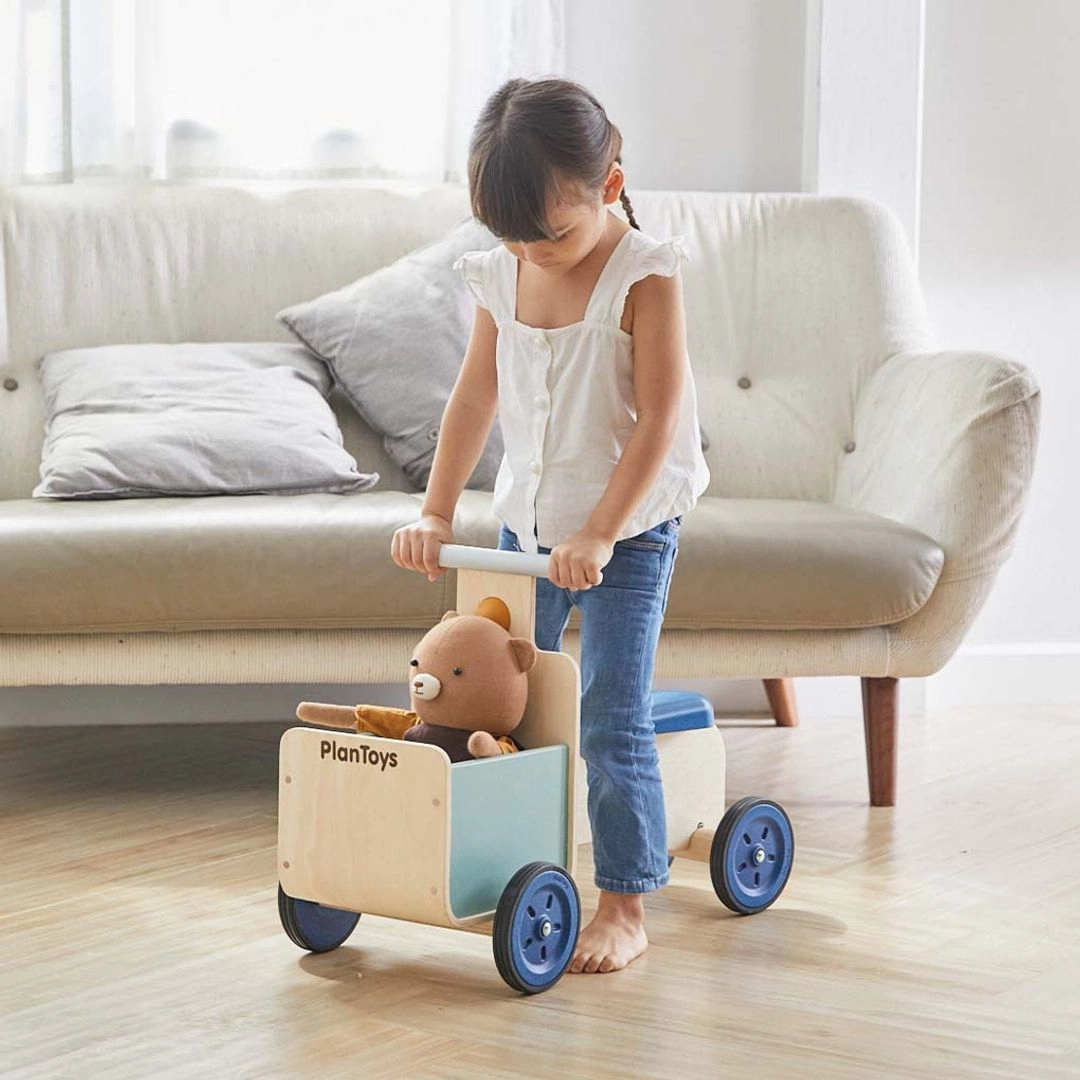 Wooden Delivery Bike - Orchard Kid-centered learning