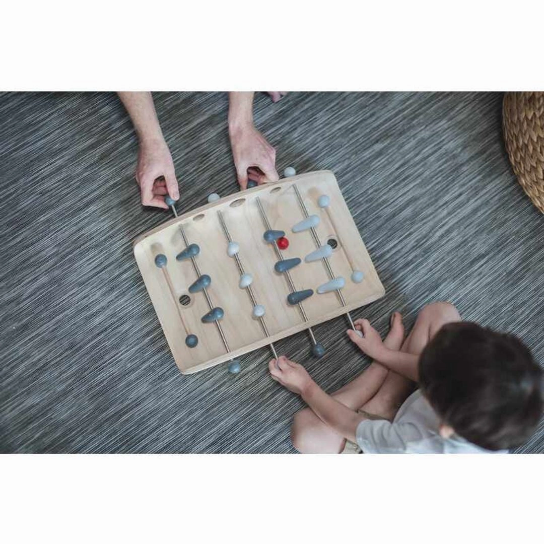 Wooden Tabletop Soccer Game Busy kids Tools for tiny thinkers