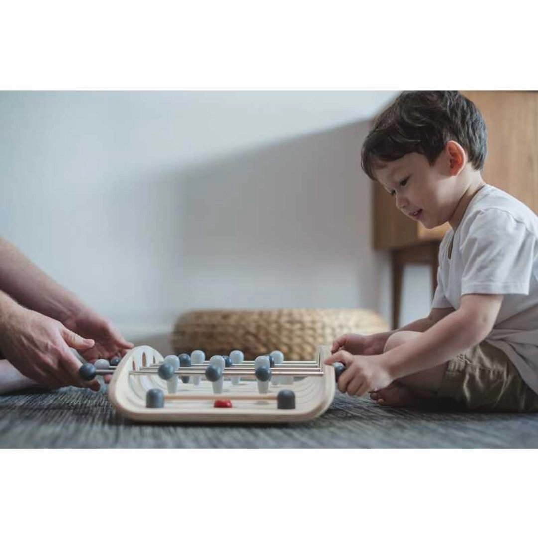 Young minds at work Wooden Tabletop Soccer Game