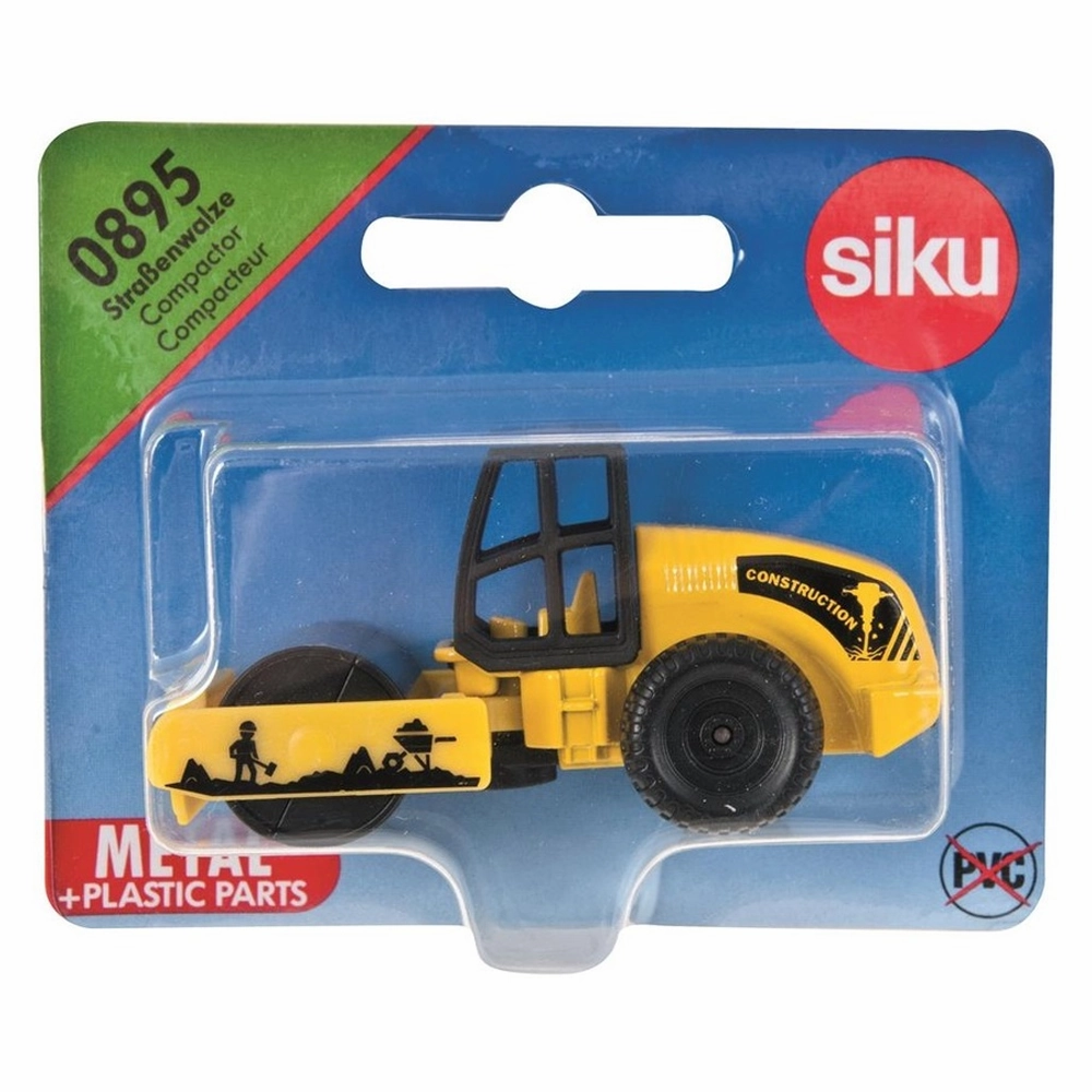 Quiet play for growing minds Growth tools 0895 Compactor Road Roller