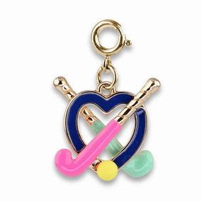 Gold Field Hockey Charm Tools for tiny thinkers Quiet play for growing minds