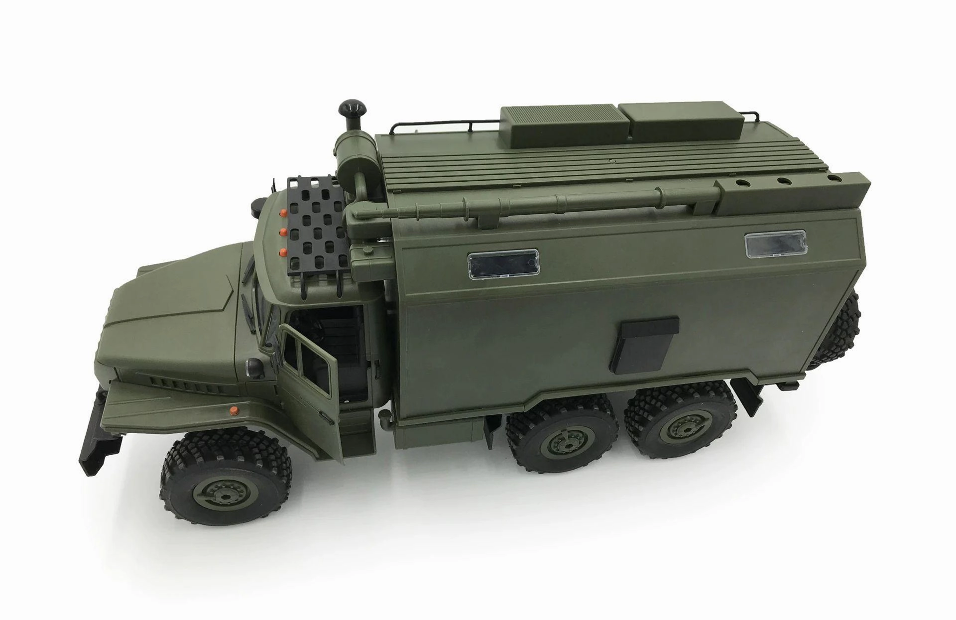 Curiosity starters Six-Wheel Drive Remote Control Rc Military Truck Crawler