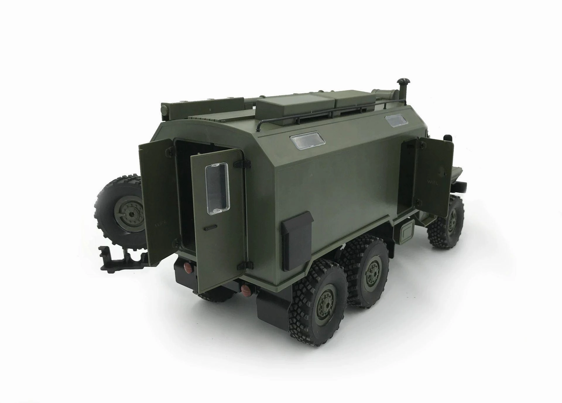 Parent-approved learning Busy kids Six-Wheel Drive Remote Control Rc Military Truck Crawler