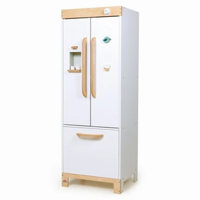 Wooden Refrigerator And Food Set Holistic