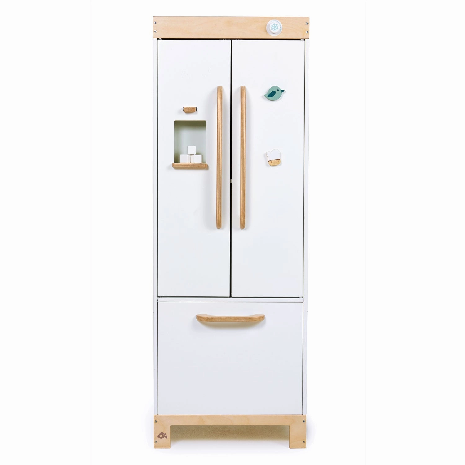 Little learners Wooden Refrigerator And Food Set