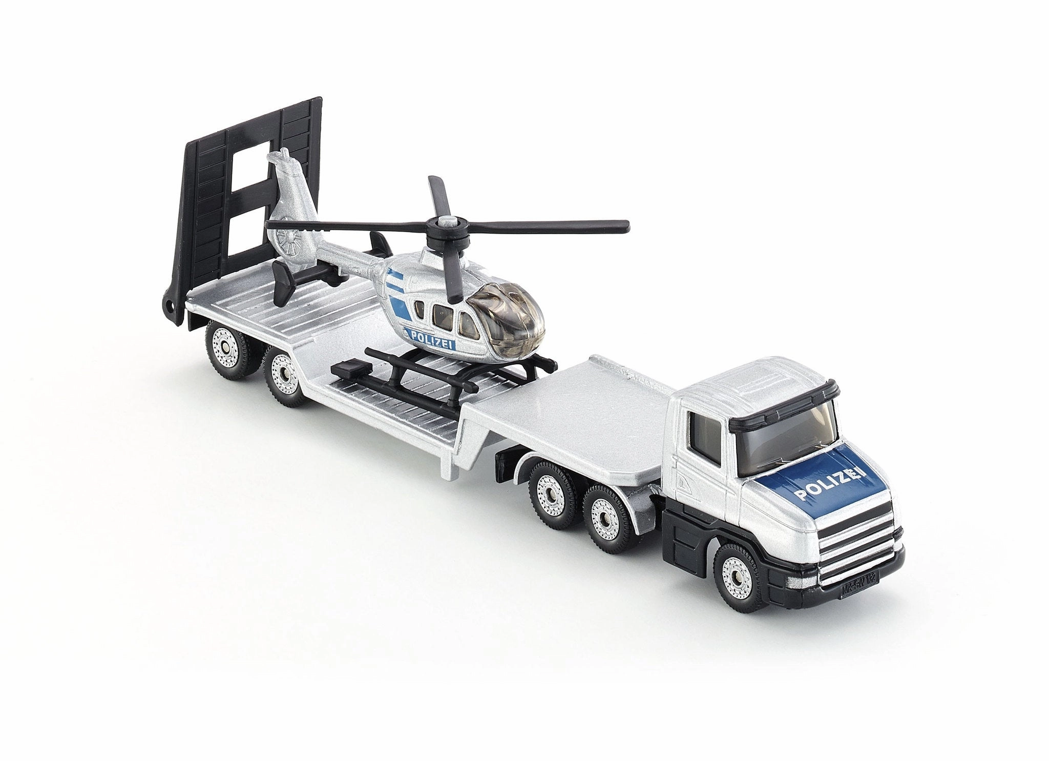 Learning fun 1610 Low Loader With Police Helicopter