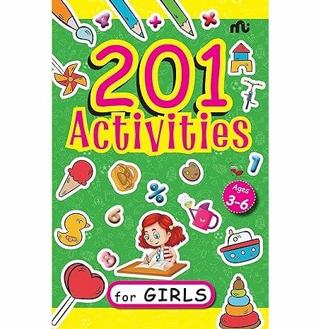 Enrichment activities Learn & grow 201 Activities For Girls Moonstone And Rupa Publications India