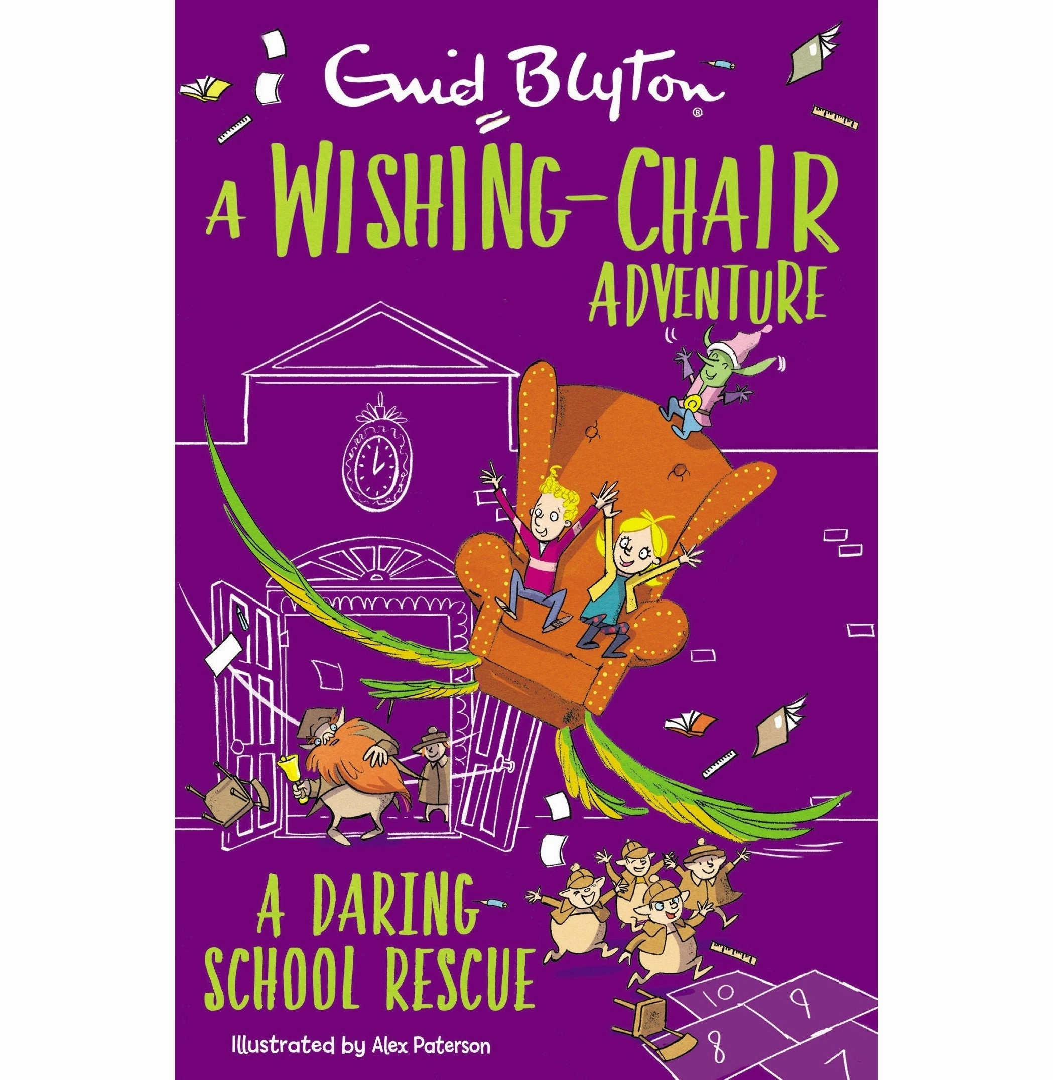 Brain boosters A Wishing:Chair Adventure: A Daring School Rescue [Paperback] Blyton Enid