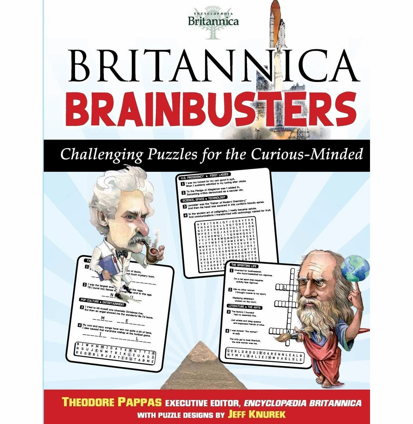 Learning tools Play-based education Britannica Brainbusters: Challenging Puzzles For The Curious:Minded [Paperback] Pappas Theodore And Knurek Jeff
