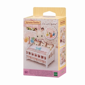 Crib With Mobile First explorers